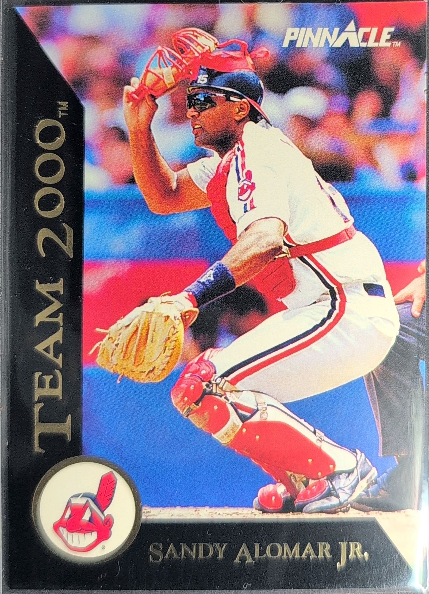 Sandy Alomar Jr. 1992 Pinnacle #17 Team 2000 Cleveland Indians - front image