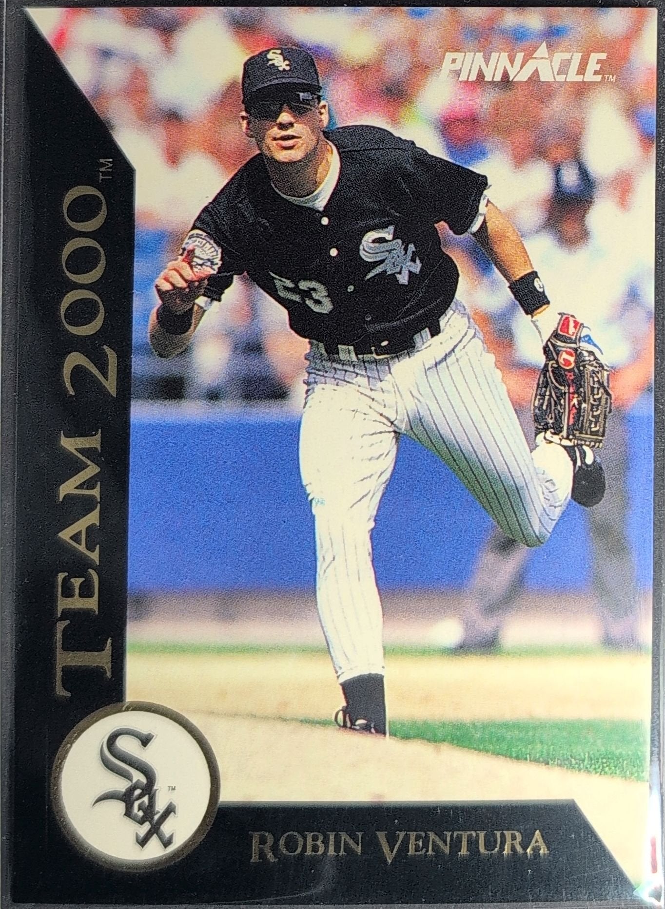 Robin Ventura 1992 Pinnacle #43 Team 2000 Chicago White Sox - front image
