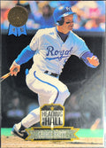 1993 Leaf George Brett #7 Heading for the Hall Kansas City Royals front