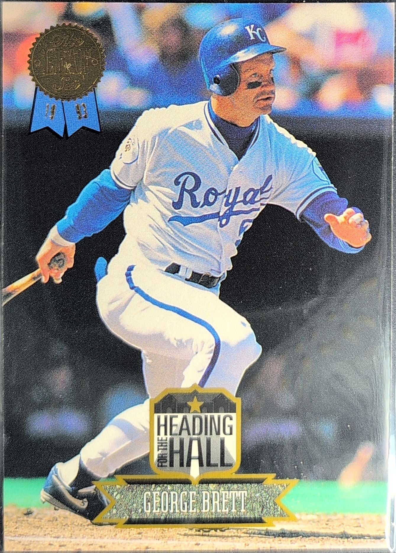 1993 Leaf George Brett #7 Heading for the Hall Kansas City Royals front