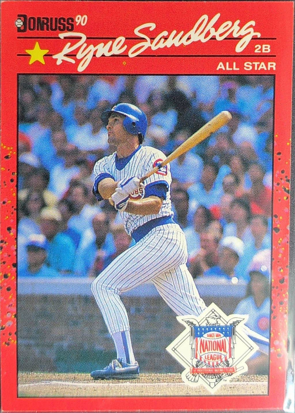 1990 Donruss Ryne Sandberg #692 Chicago Cubs front