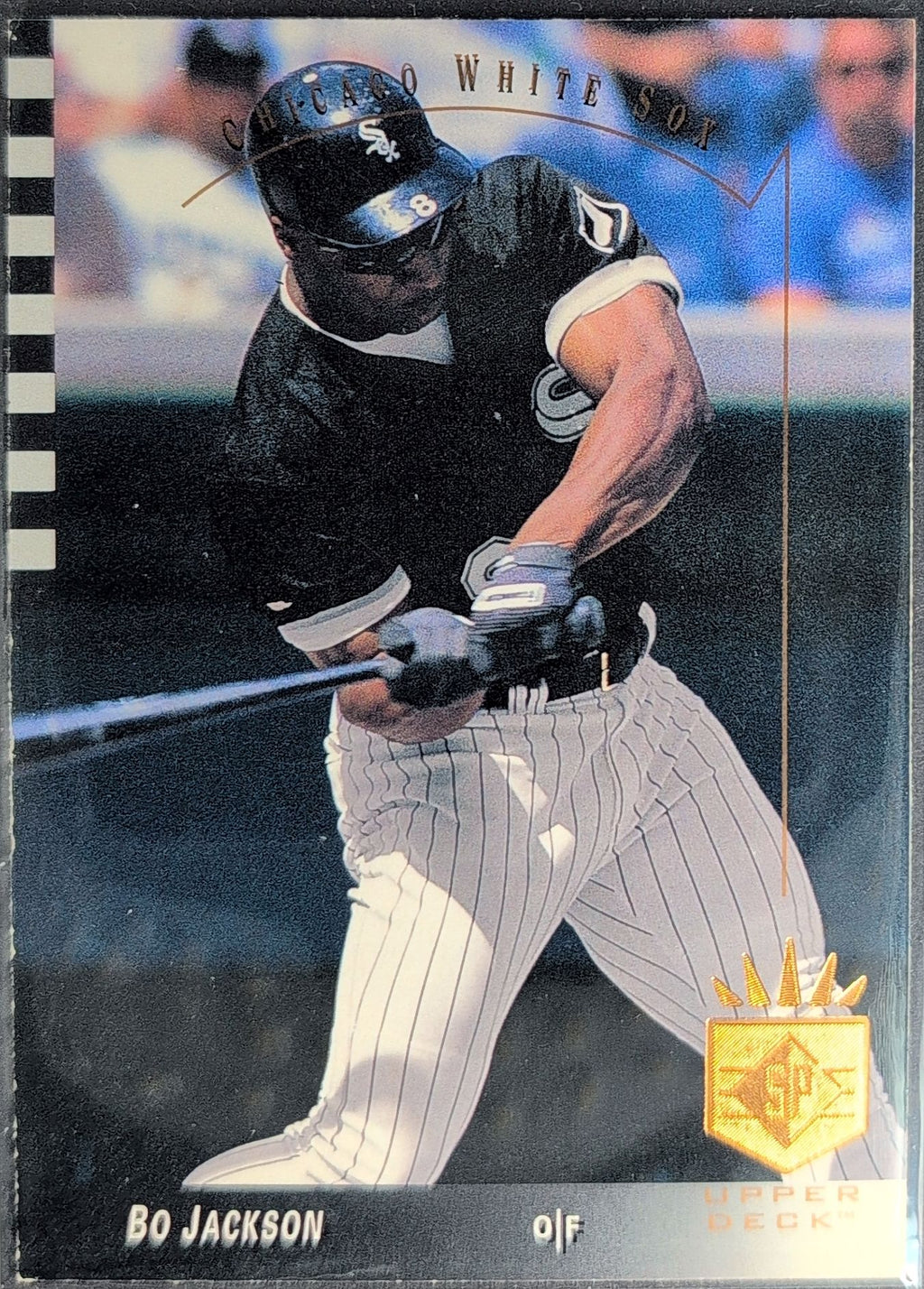 1993 SP Bo Jackson #255 Chicago White Sox front