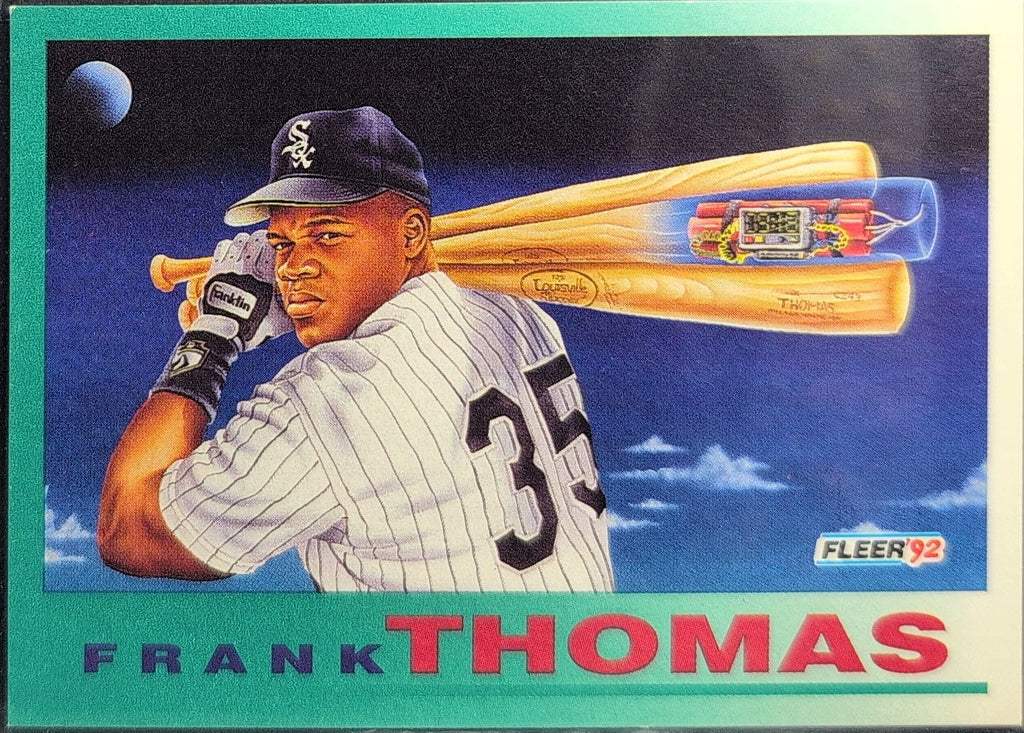 Frank Thomas 1992 Fleer #712 Chicago White Sox - front image
