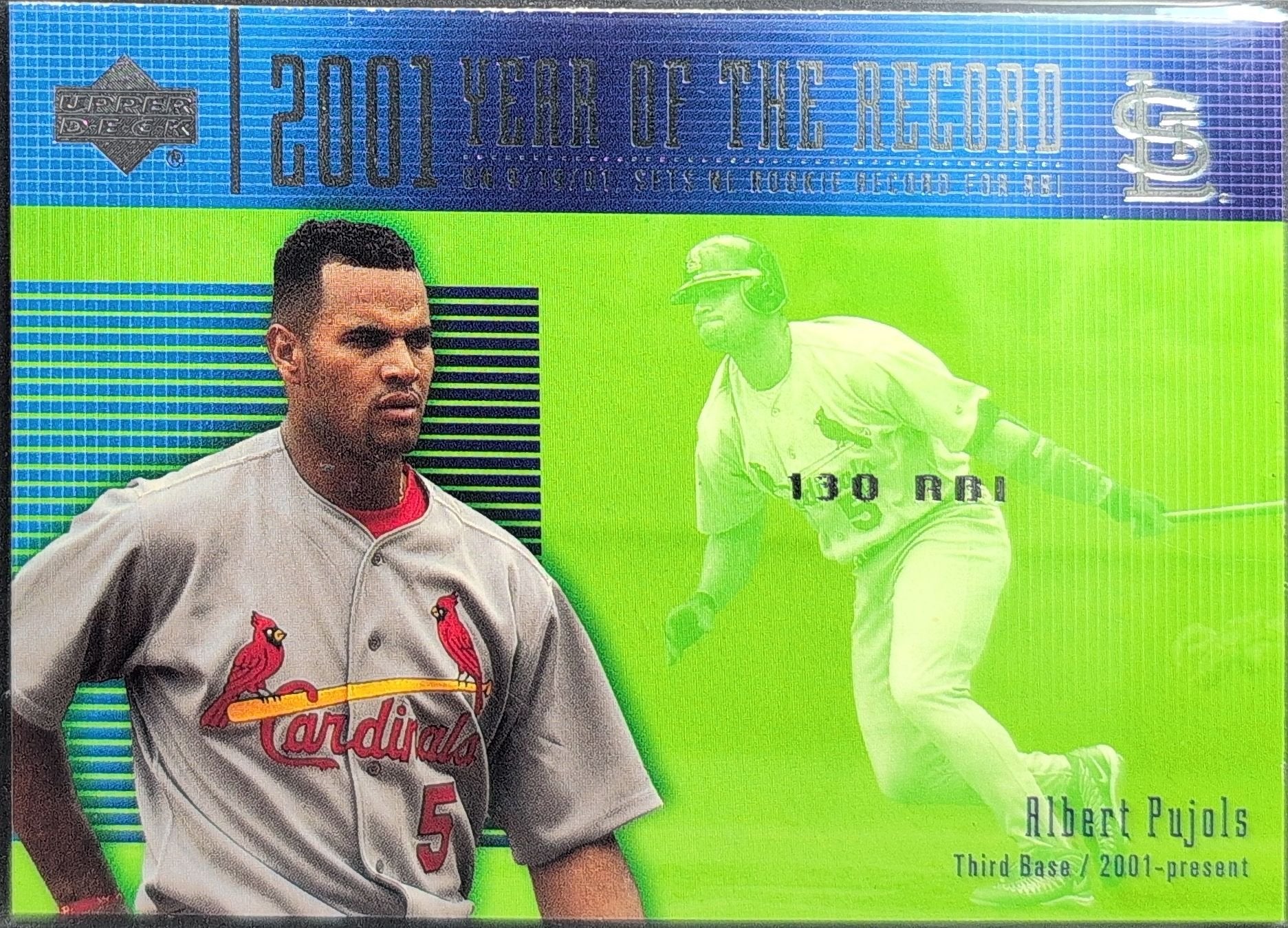Albert Pujols 2002 Upper Deck #729 St. Louis Cardinals - front image