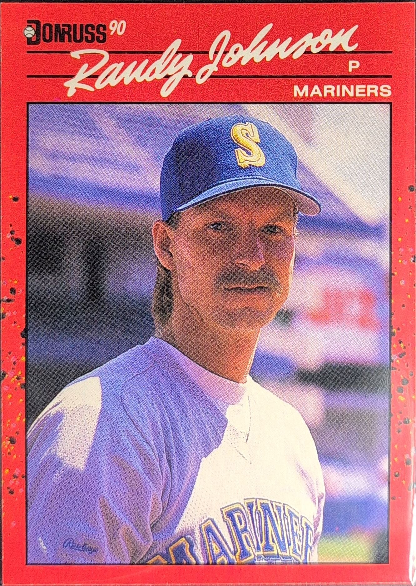 1990 Donruss Randy Johnson #379c Seattle Mariners front