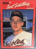 1990 Donruss Curt Schilling #667b Baltimore Orioles front