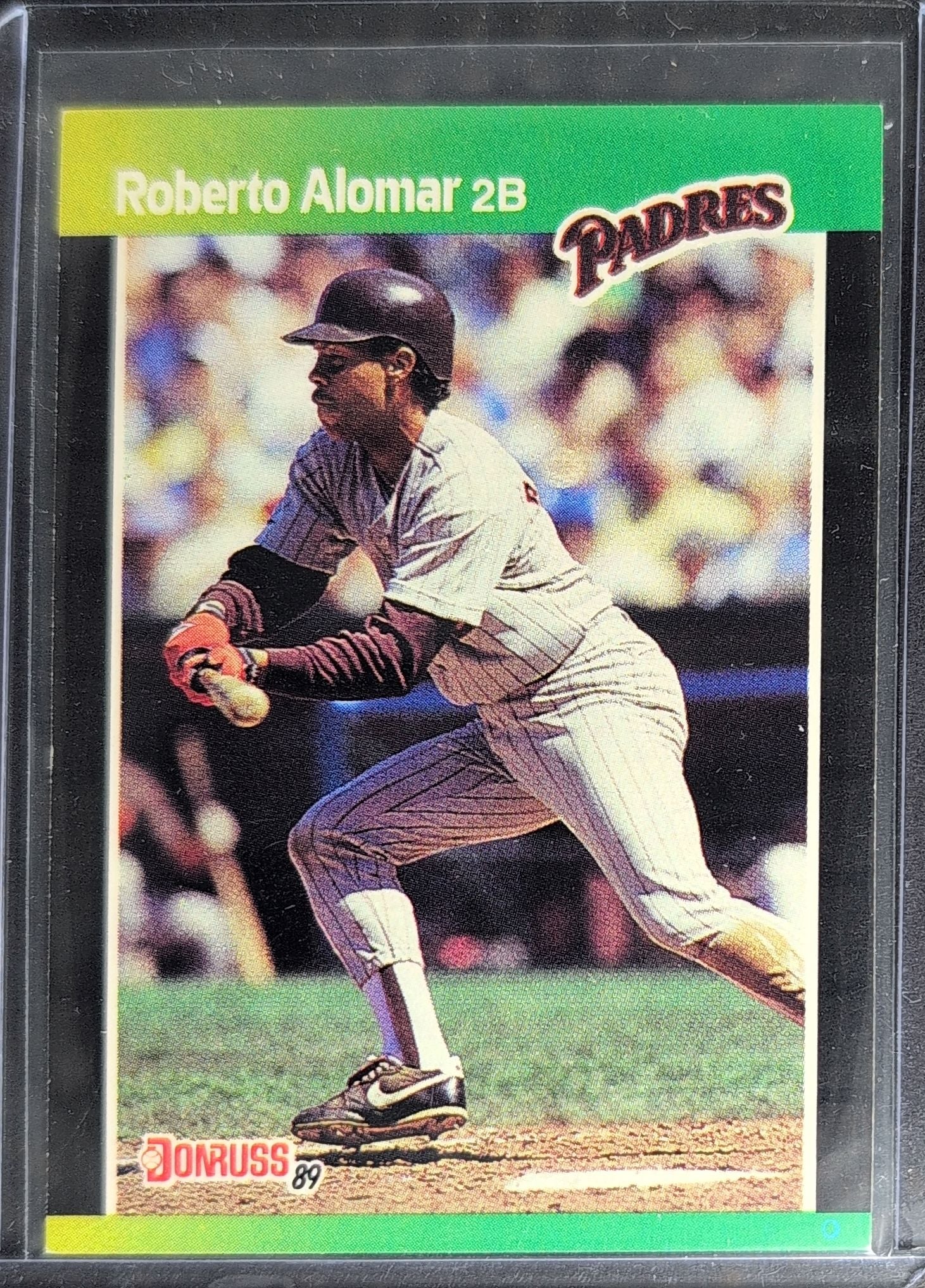1989 Donruss Roberto Alomar #246c San Diego Padres front
