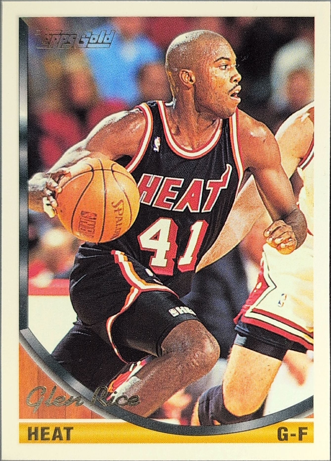 1993-94 Topps Glen Rice #337 Miami Heat front