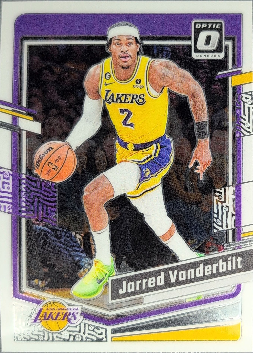 2023-24 Donruss Optic Jarred Vanderbilt #139 Los Angeles Lakers front
