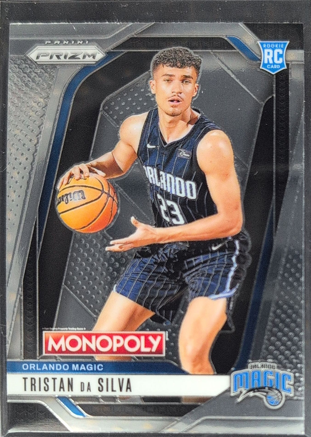 2024-25 Panini Prizm Monopoly Tristan Da Silva #48 RC Orlando Magic front