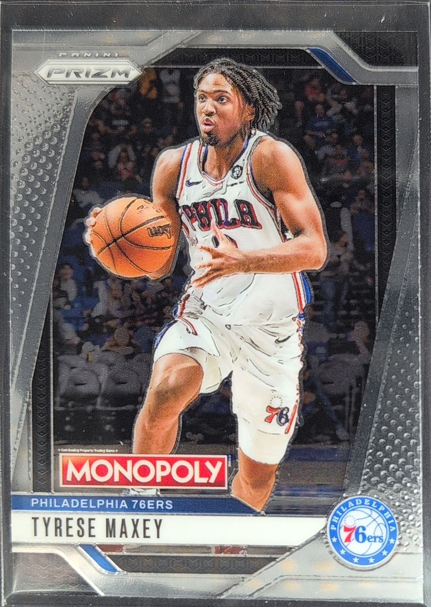 2024-25 Panini Prizm Monopoly Tyrese Maxey #2 Philadelphia 76ers front