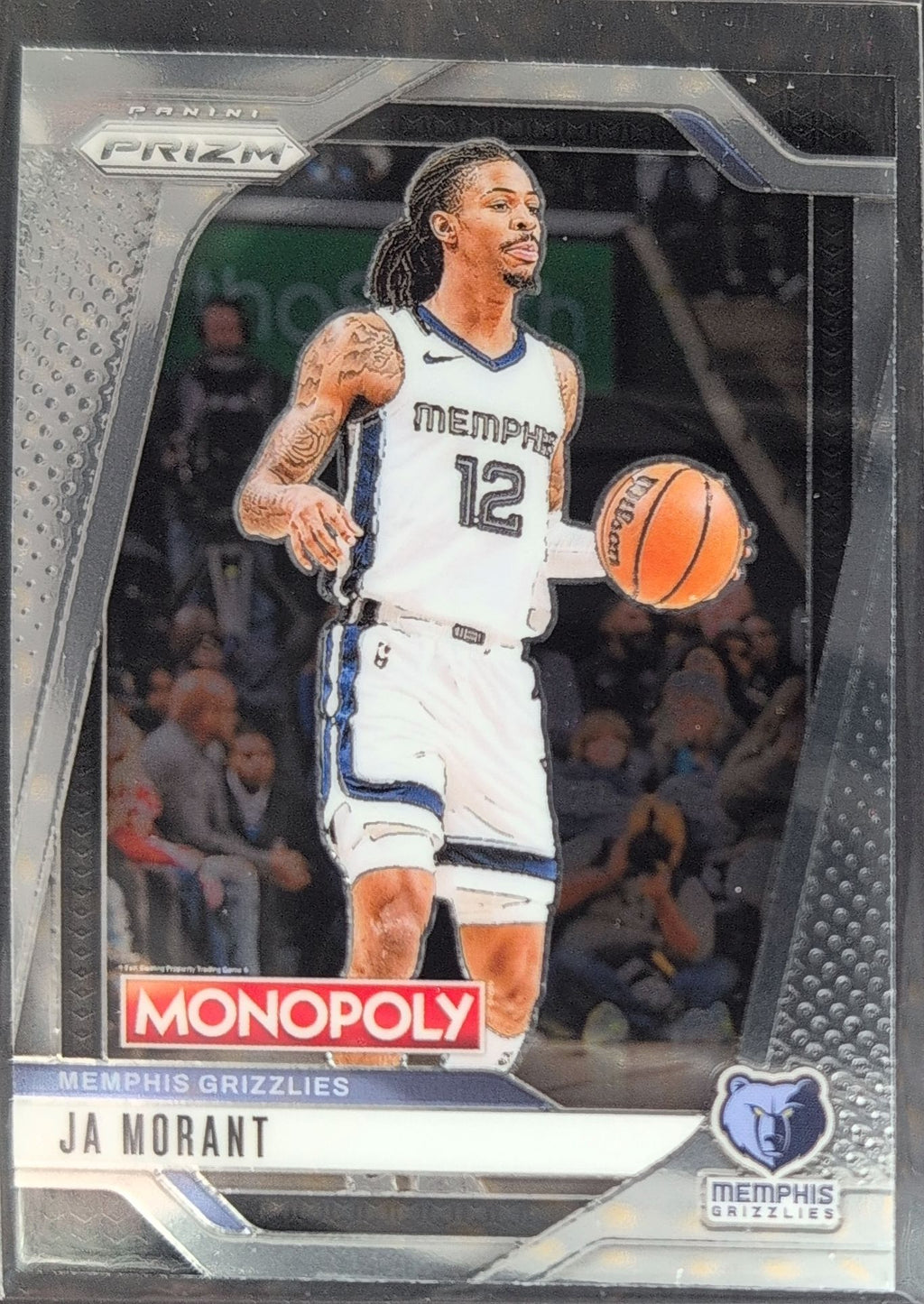 2024-25 Panini Prizm Monopoly Ja Morant #22 Memphis Grizzlies front