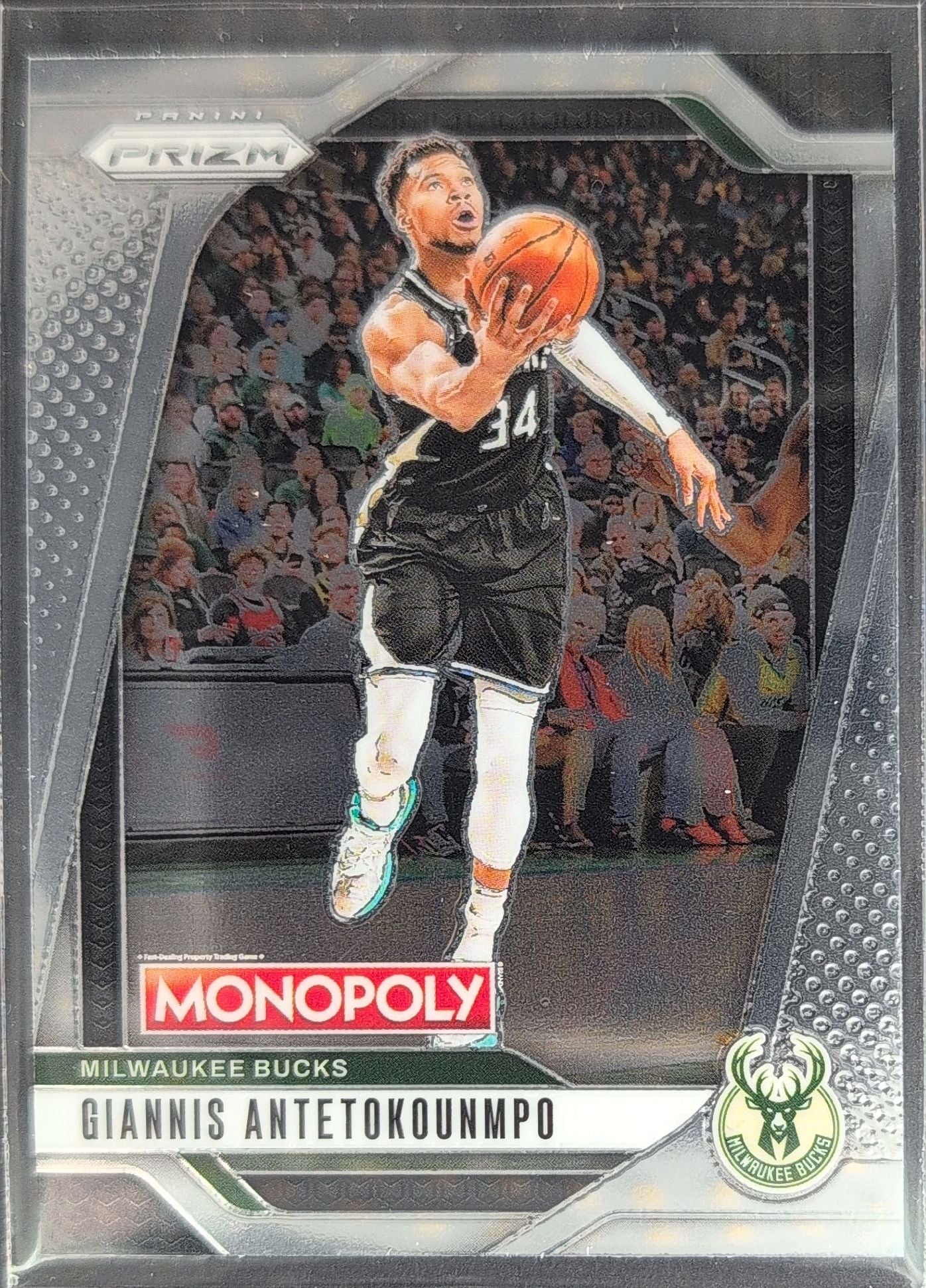 2024-25 Panini Prizm Monopoly Giannis Antetokounmpo #7 Milwaukee Bucks front