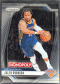 2024-25 Panini Prizm Monopoly Jalen Brunson #40 New York Knicks front