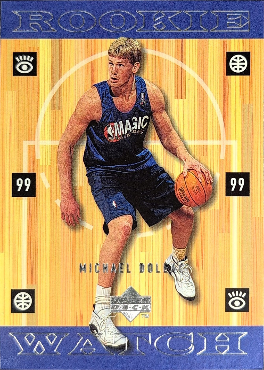 1998-99 Upper Deck Michael Doleac #323 RC Orlando Magic front