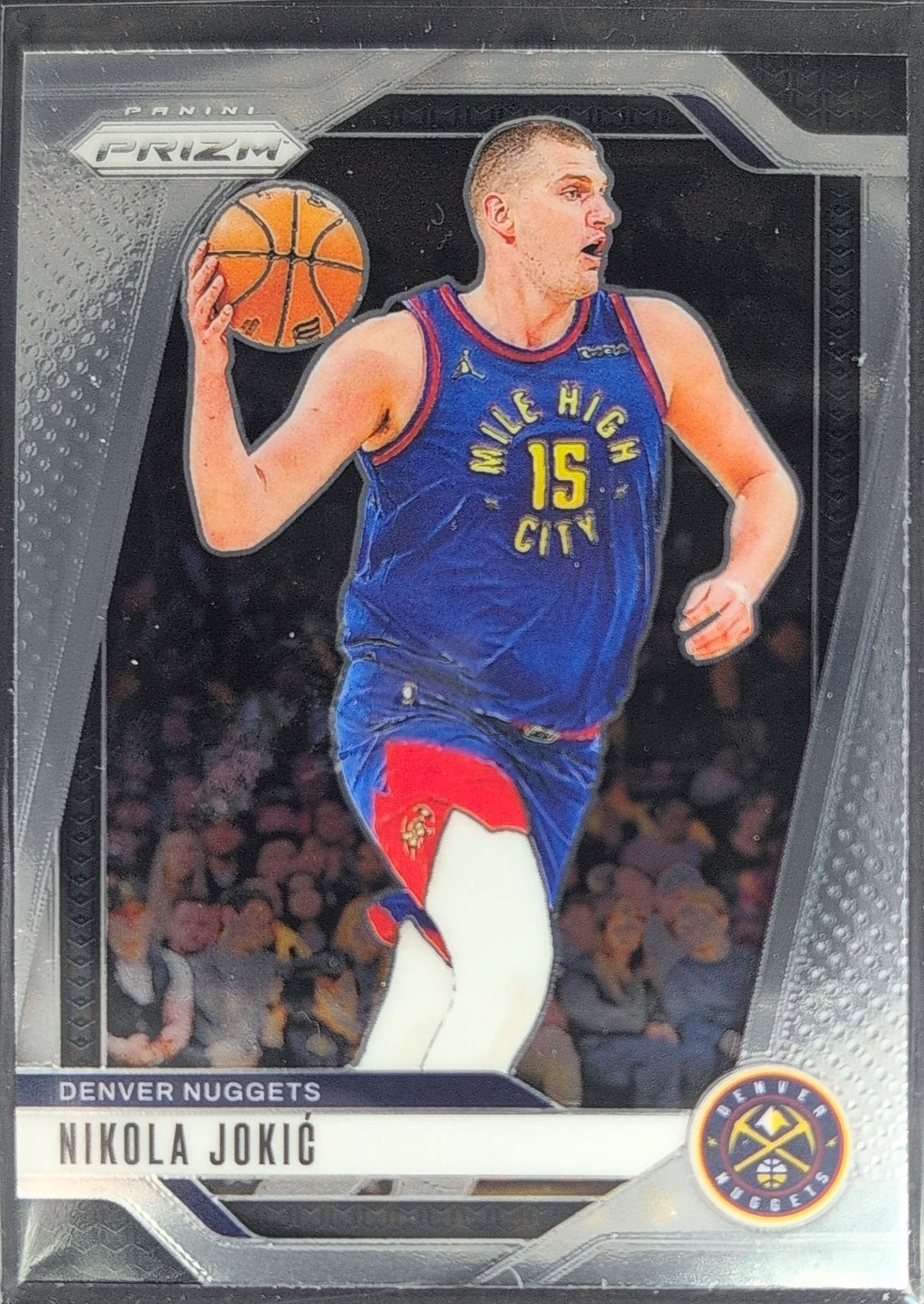 2024-25 Panini Prizm Nikola Jokic #129 Denver Nuggets front