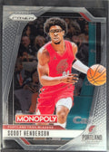 2024-25 Panini Prizm Monopoly Scoot Henderson #5 Portland Trail Blazers front