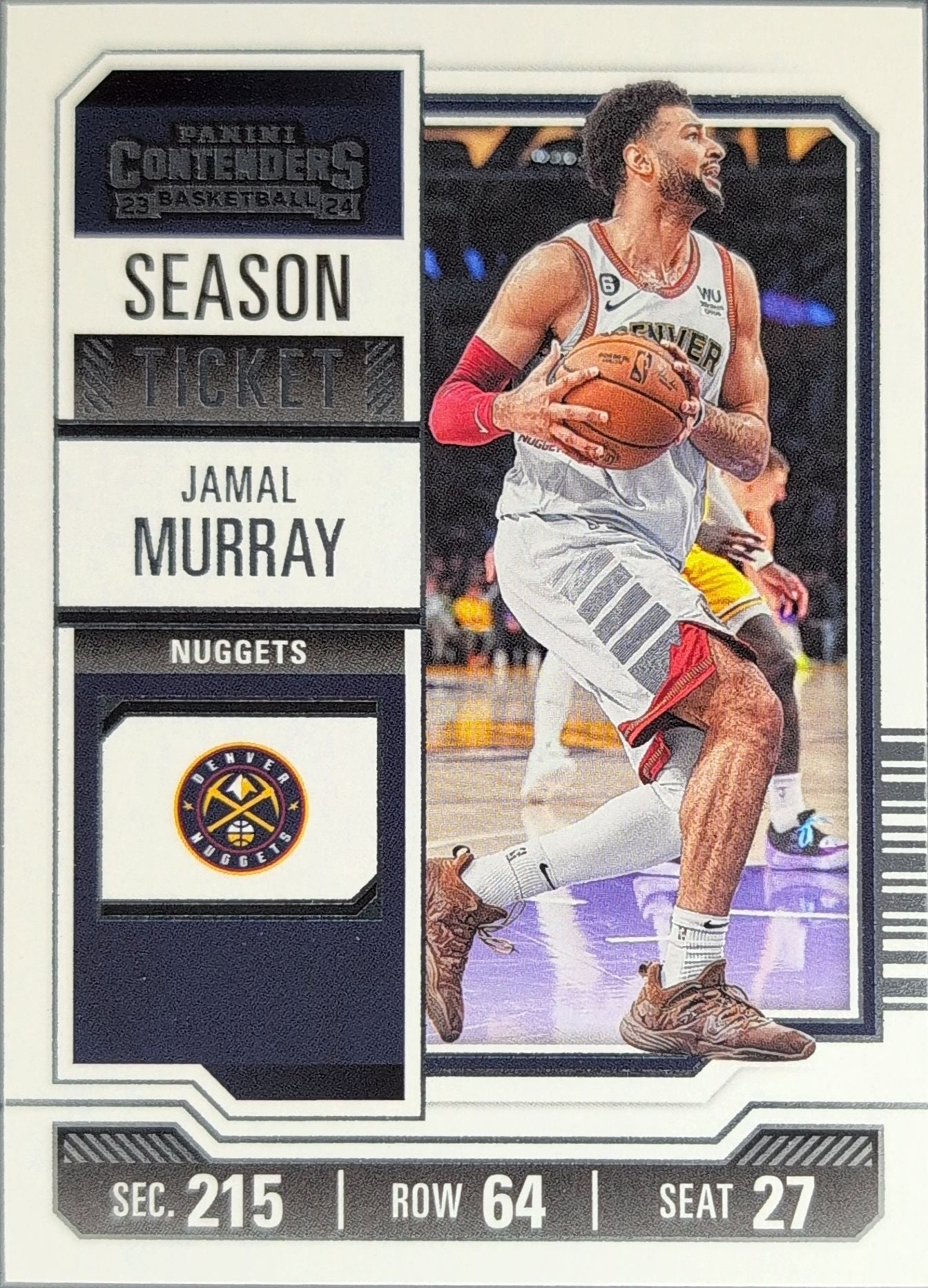 Jamal Murray 2023-24 Panini Contenders #98 Denver Nuggets