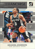 2022-23 Donruss Keldon Johnson #30 Franchise Features San Antonio Spurs front