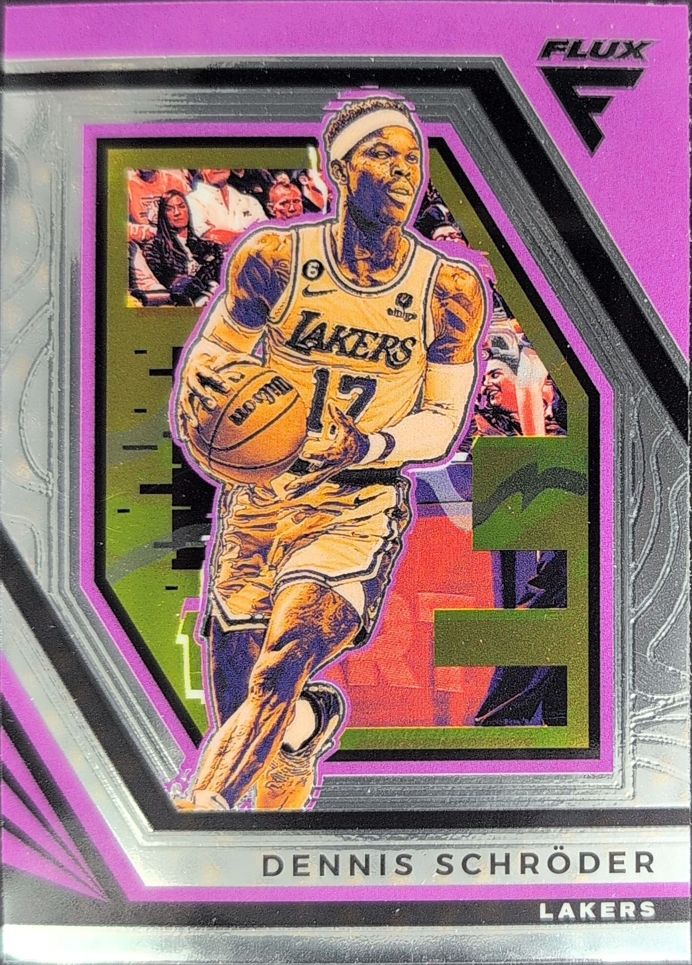 2022-23 Panini Flux Dennis Schroder #192 Los Angeles Lakers front