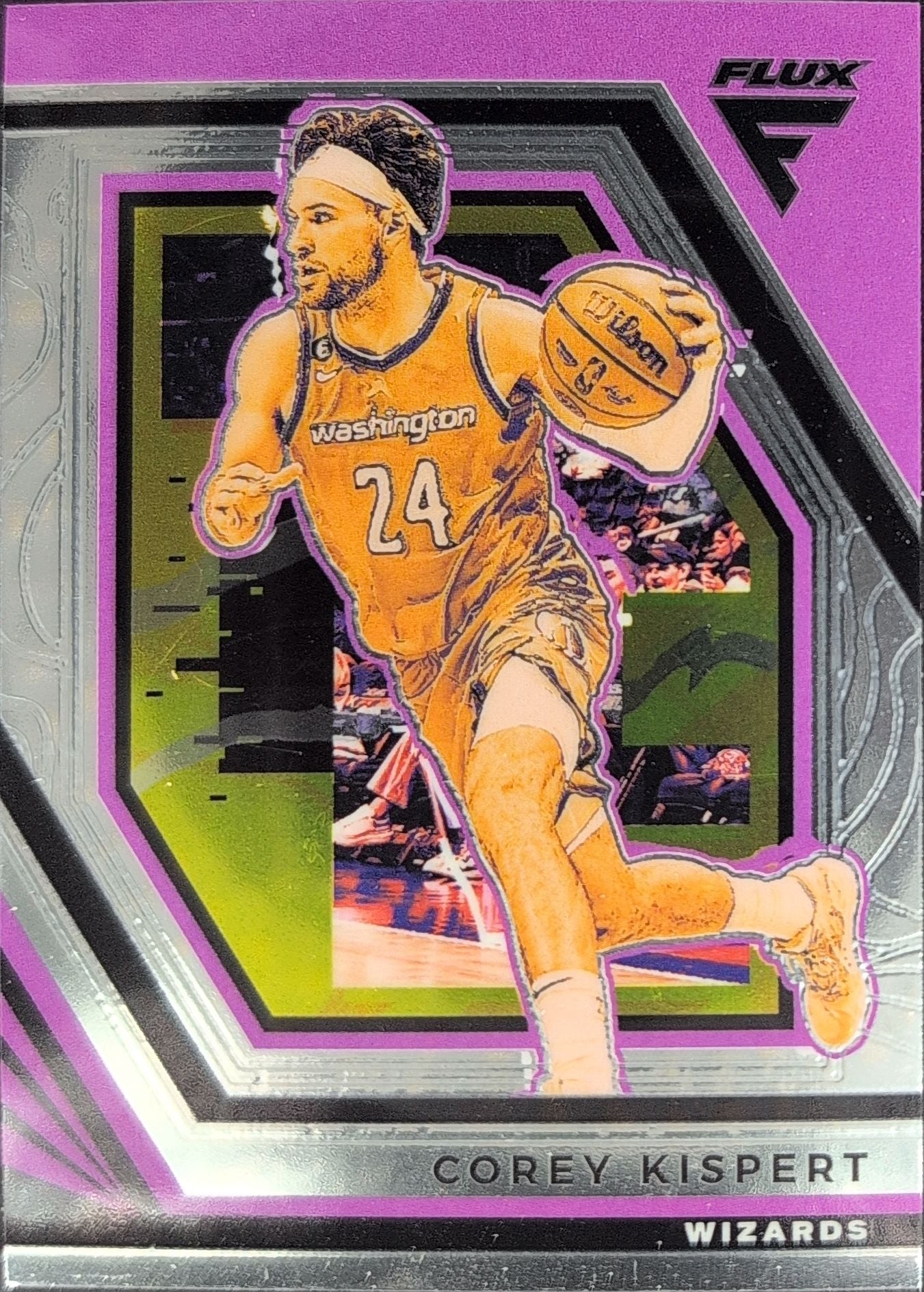 2022-23 Panini Flux Corey Kispert #92 Washington Wizards front