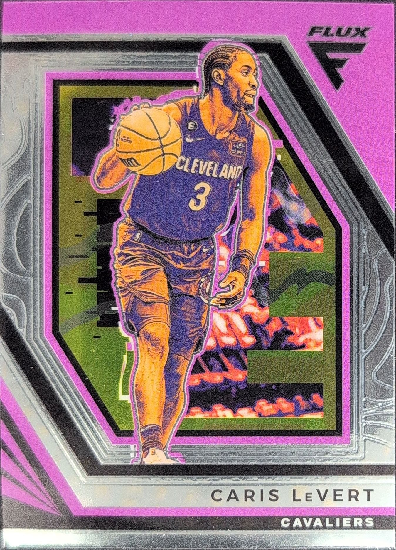 2022-23 Panini Flux Caris LeVert #82 Cleveland Cavaliers front