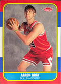 Aaron Gray 2007-08 Fleer #86R-144 86-87 Retro Rookies Chicago Bulls - front image