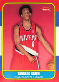 2007-08 Fleer Taurean Green #86R-146 86-87 Retro Rookies Portland Trail Blazers front