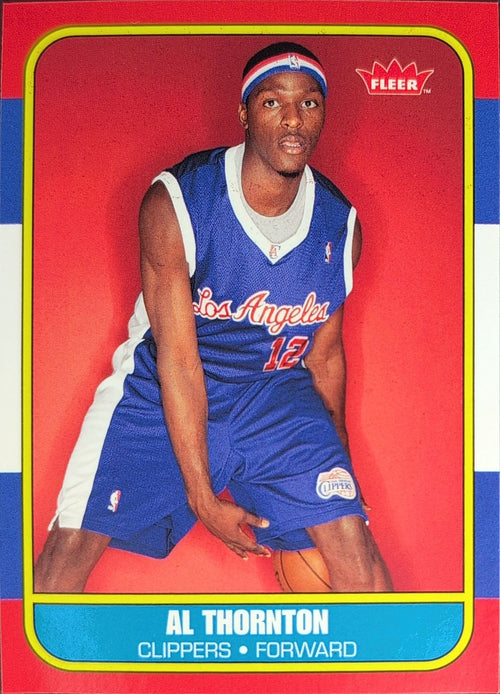 2007-08 Fleer Al Thornton #86R-155 86-87 Retro Rookies Los Angeles Clippers front