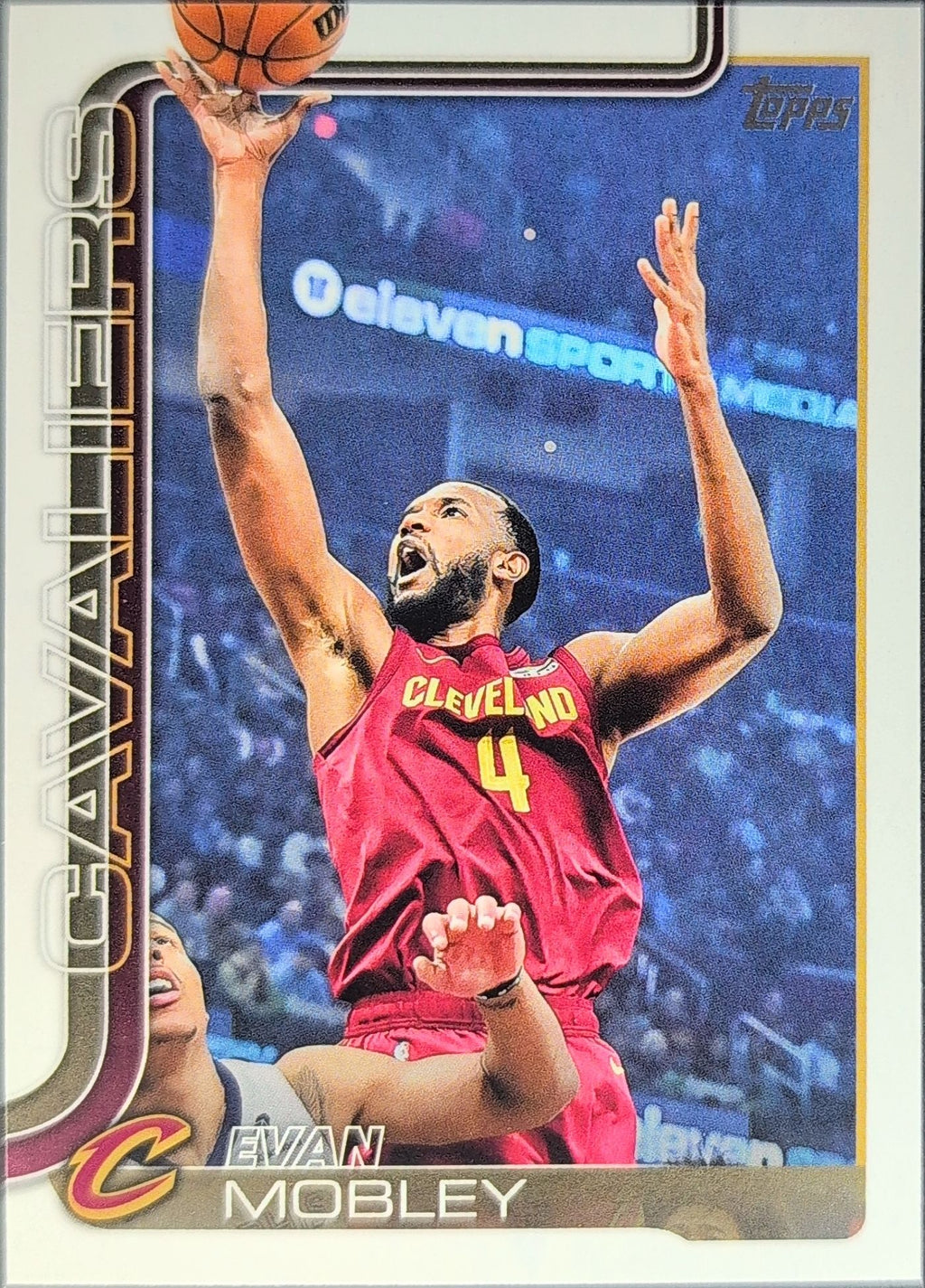 2025-26 Topps Evan Mobley #82 Cleveland Cavaliers front