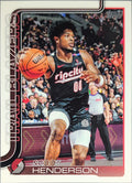 2025-26 Topps Scoot Henderson #122 Portland Trail Blazers front