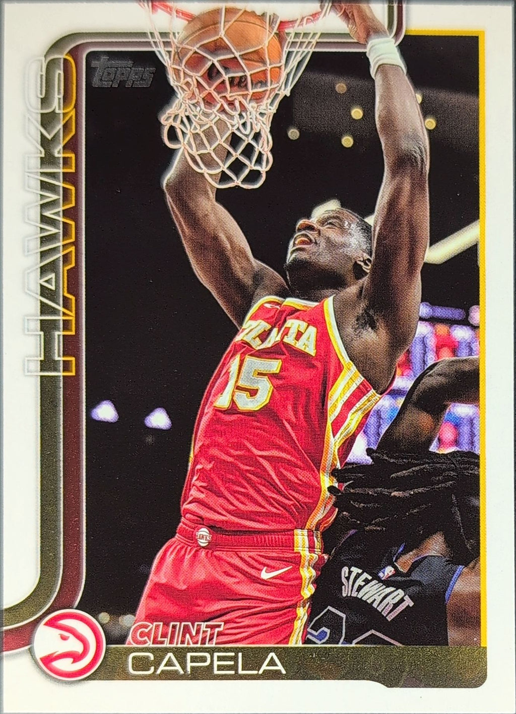 2025-26 Topps Clint Capela #63 Atlanta Hawks front