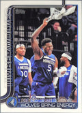 2025-26 Topps Protect Home Court: Wolves Bring Energy #287 Minnesota Timberwolves front