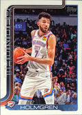 2025-26 Topps Chet Holmgren #118 Oklahoma City Thunder front