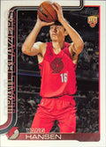 2025-26 Topps Yang Hansen #216 RC Portland Trail Blazers front