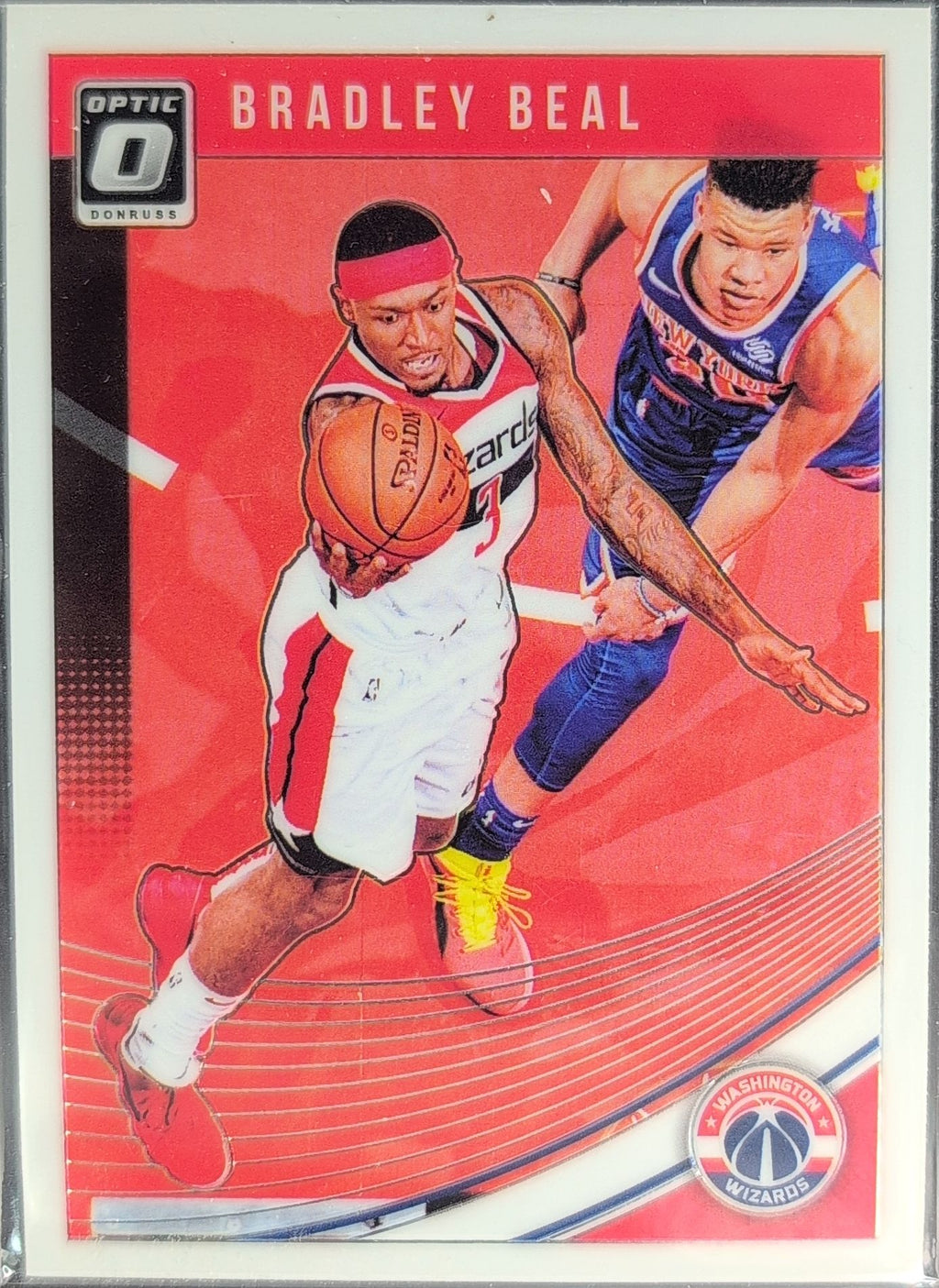 2018-19 Donruss Optic Bradley Beal #113 Washington Wizards front