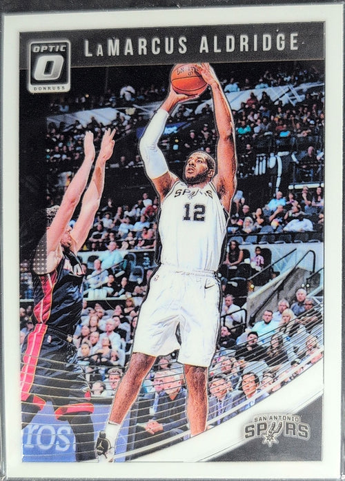 2018-19 Donruss Optic LaMarcus Aldridge #131 San Antonio Spurs front