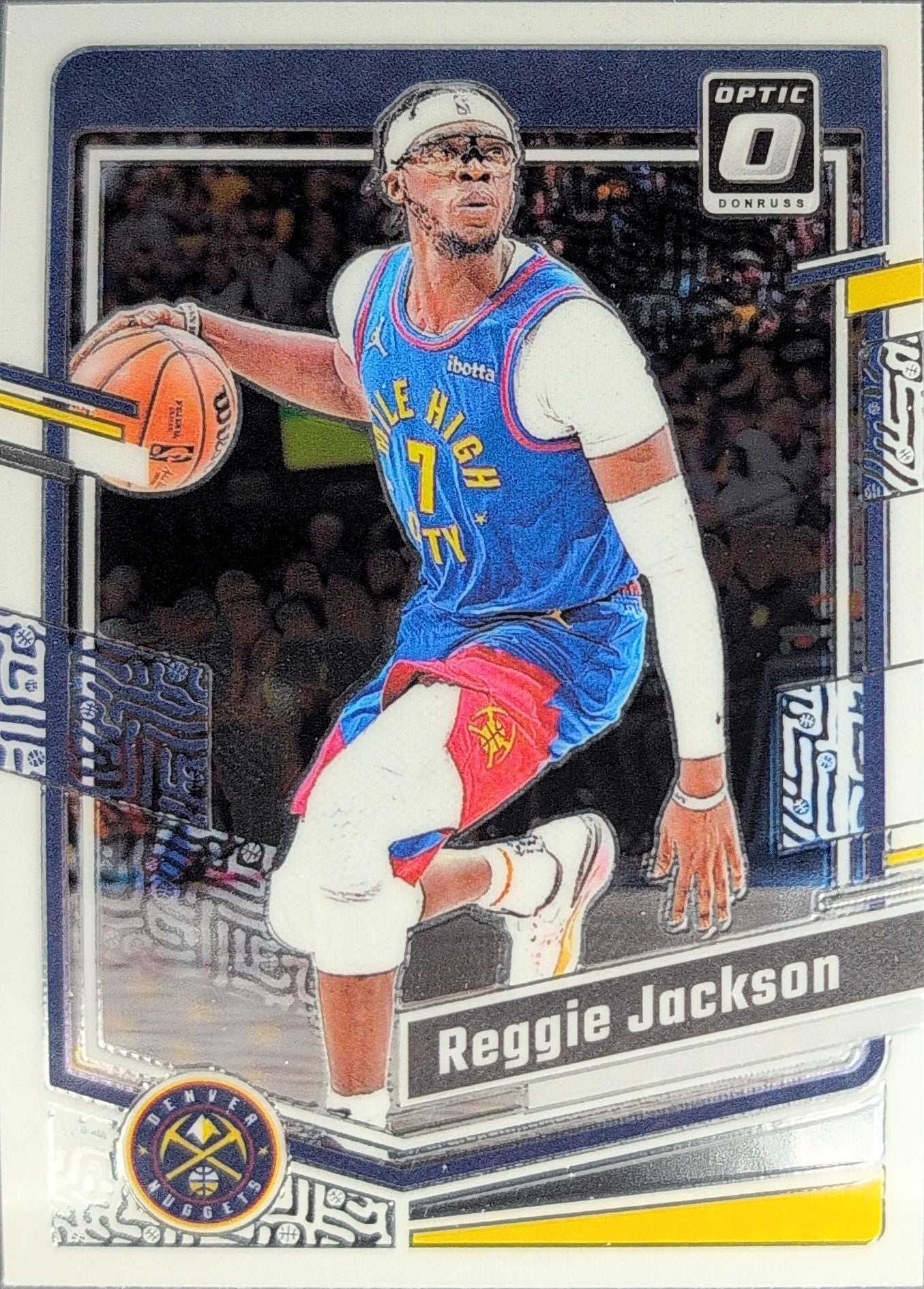 2023-24 Donruss Optic Reggie Jackson #167 Denver Nuggets front