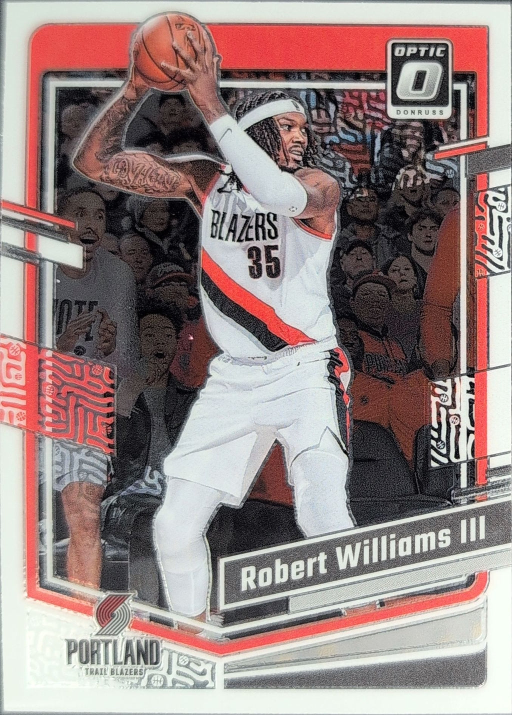 2023-24 Donruss Optic Robert Williams III #87 Portland Trail Blazers front