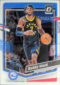2023-24 Donruss Optic Buddy Hield #42 Philadelphia 76ers front