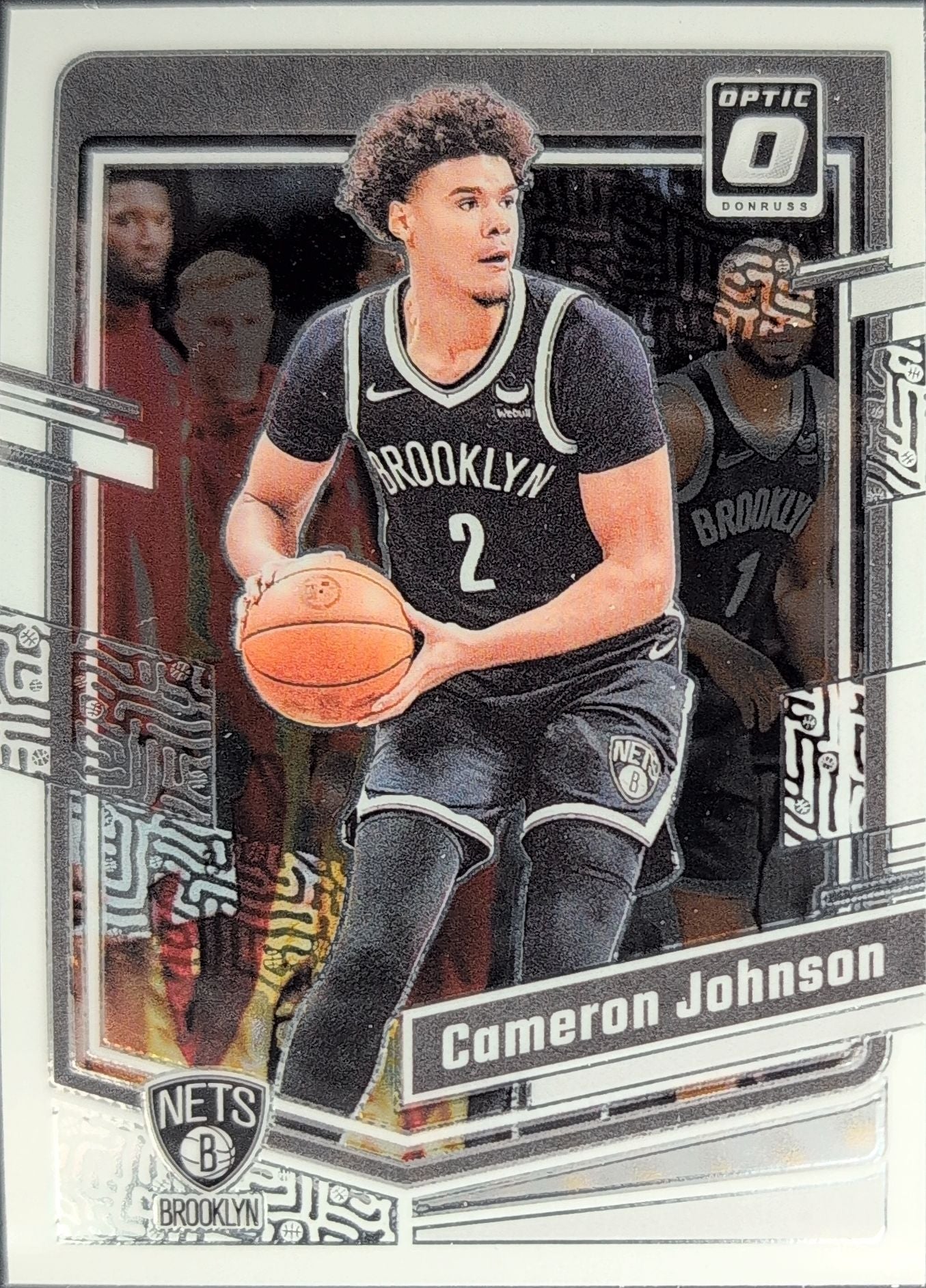 Cameron Johnson 2023-24 Donruss Optic #166 Brooklyn Nets