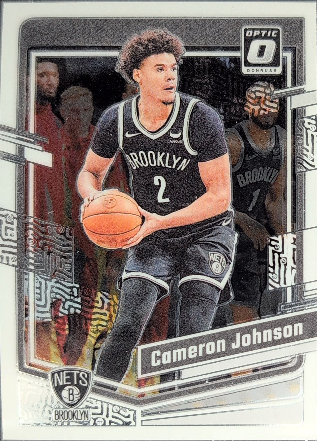 2023-24 Donruss Optic Cameron Johnson #166 Brooklyn Nets front