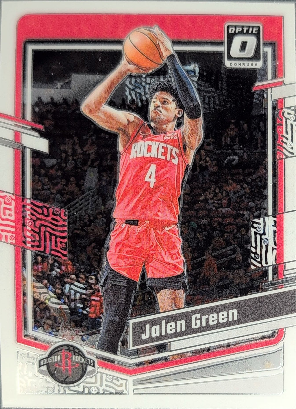 2023-24 Donruss Optic Jalen Green #151 Houston Rockets front