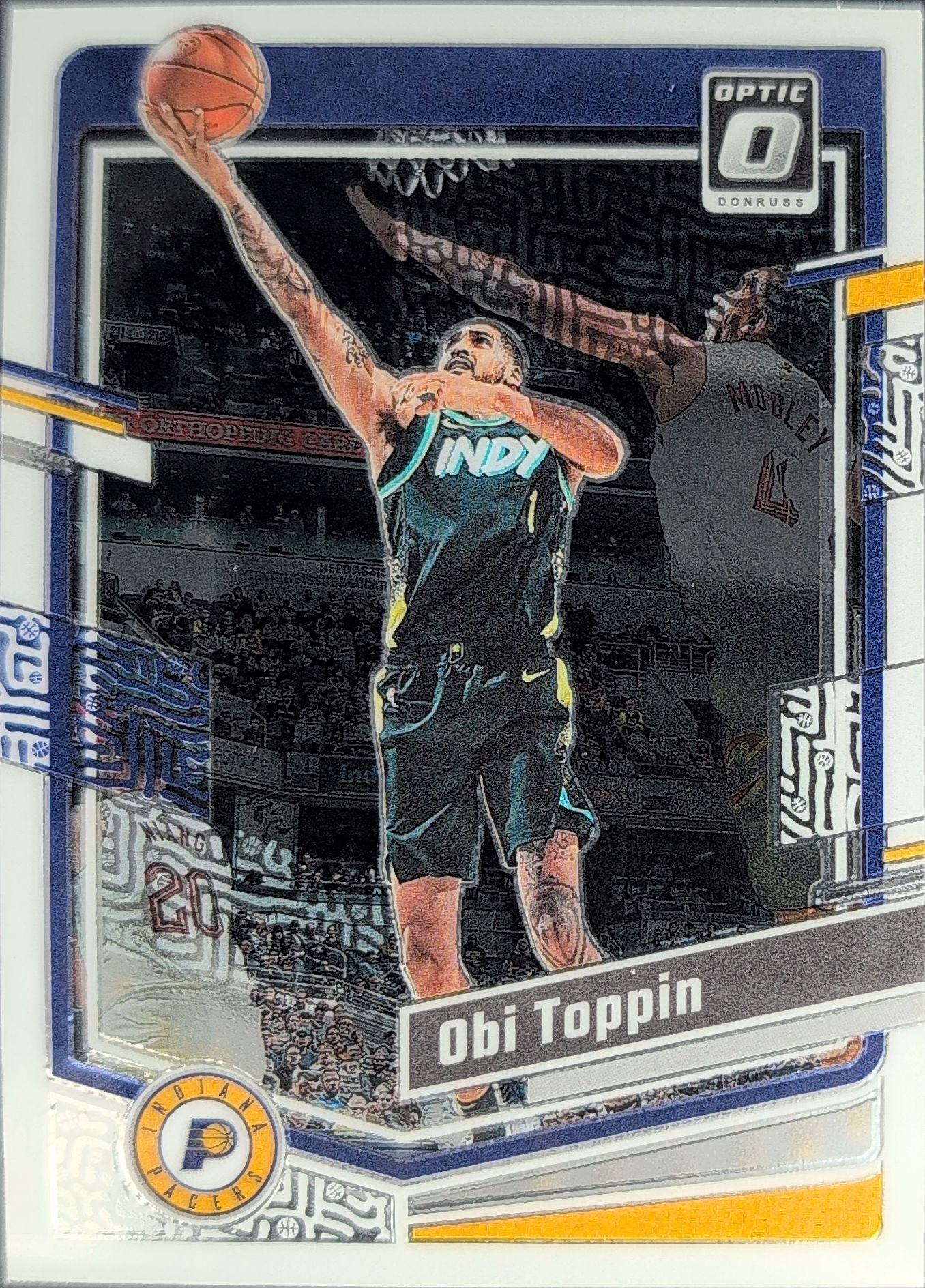 2023-24 Donruss Optic Obi Toppin #17 Indiana Pacers front