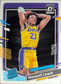 2023-24 Donruss Optic Maxwell Lewis #211 RC Los Angeles Lakers front