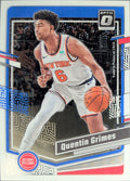 2023-24 Donruss Optic Quentin Grimes #46 Detroit Pistons front