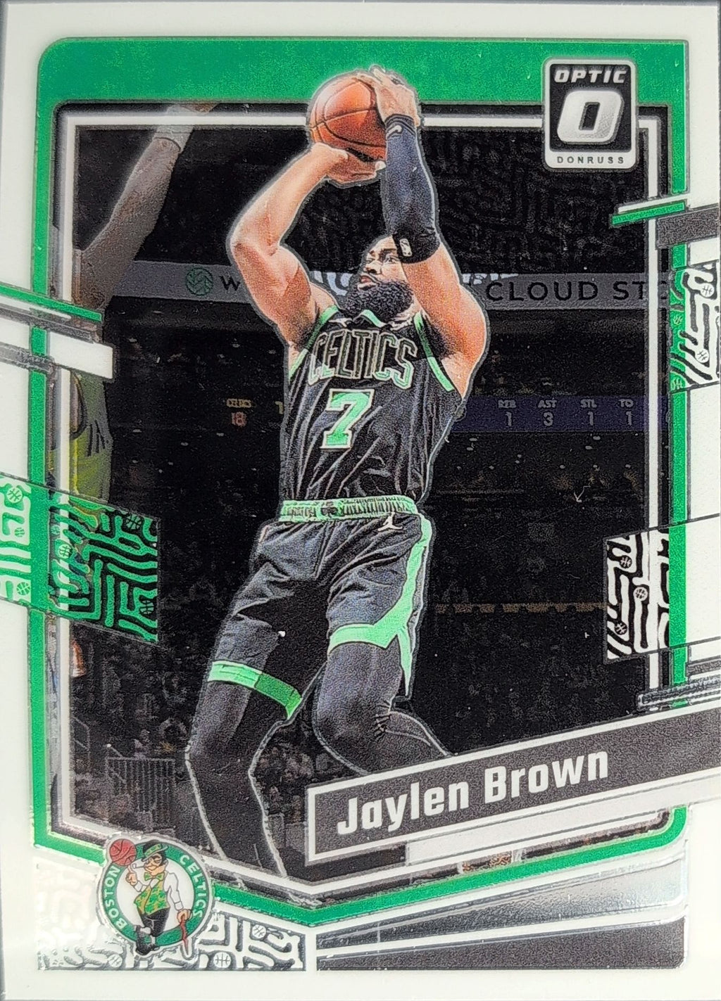 2023-24 Donruss Optic Jaylen Brown #113 Boston Celtics front