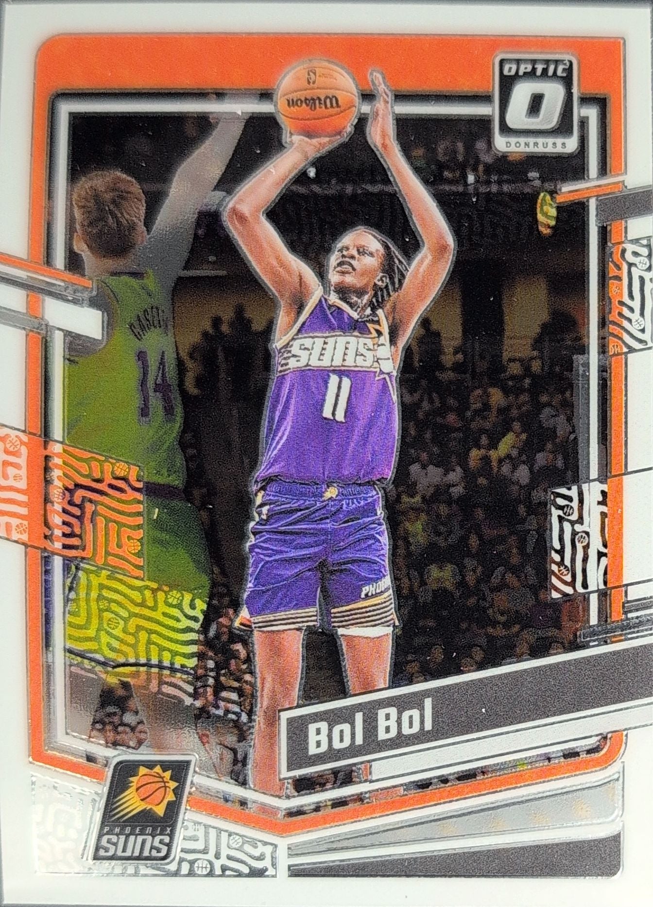 2023-24 Donruss Optic Bol Bol #183 Blue Velocity Phoenix Suns front