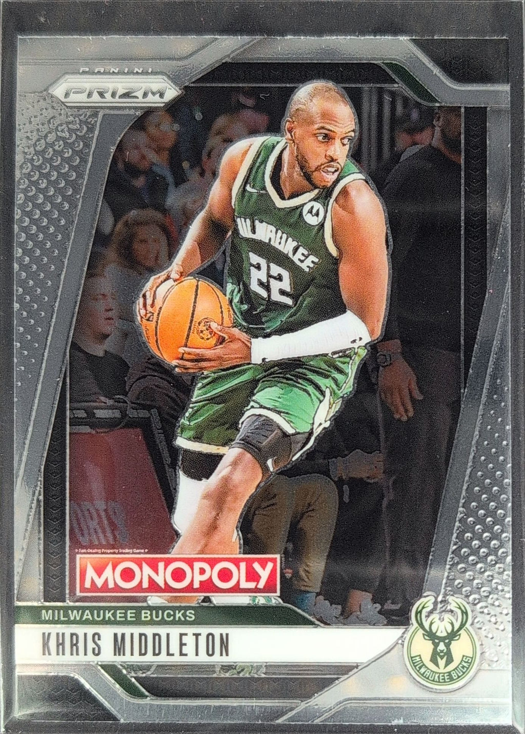 2024-25 Panini Prizm Monopoly Khris Middleton #9 Milwaukee Bucks front