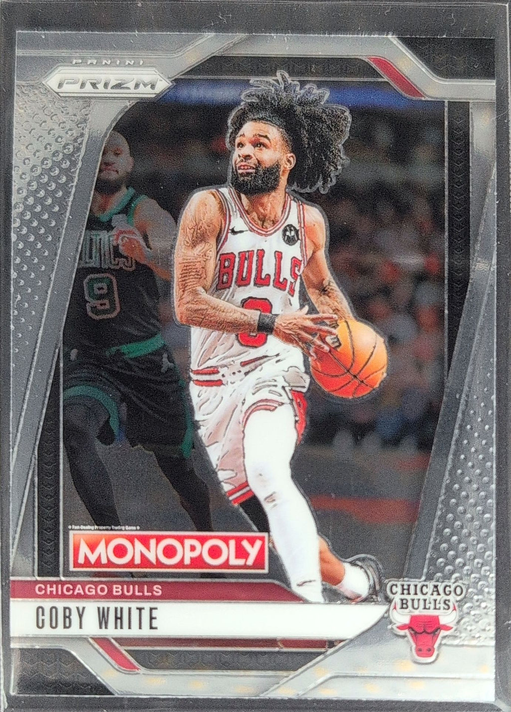 2024-25 Panini Prizm Monopoly Coby White #11 Chicago Bulls front